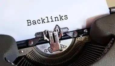Backlink outreach