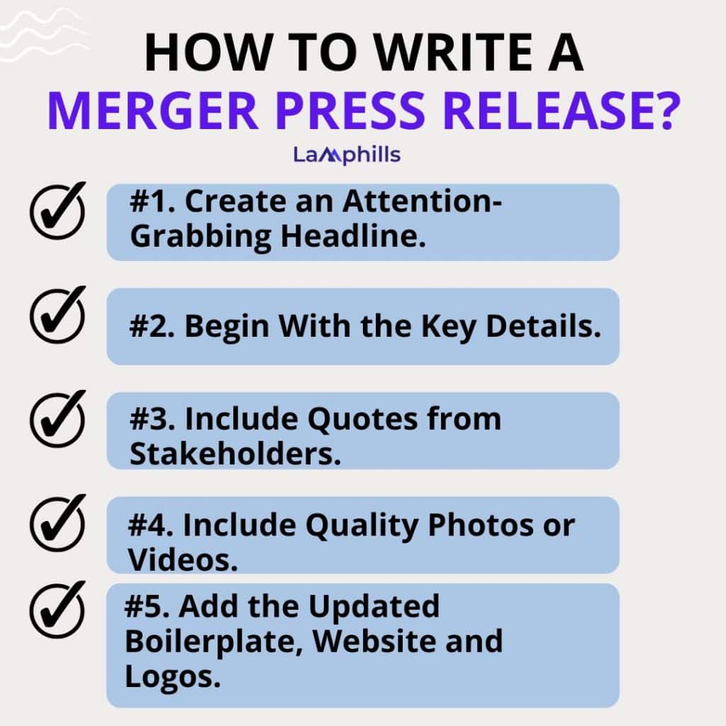 How Do You Write a Merger Press Release?