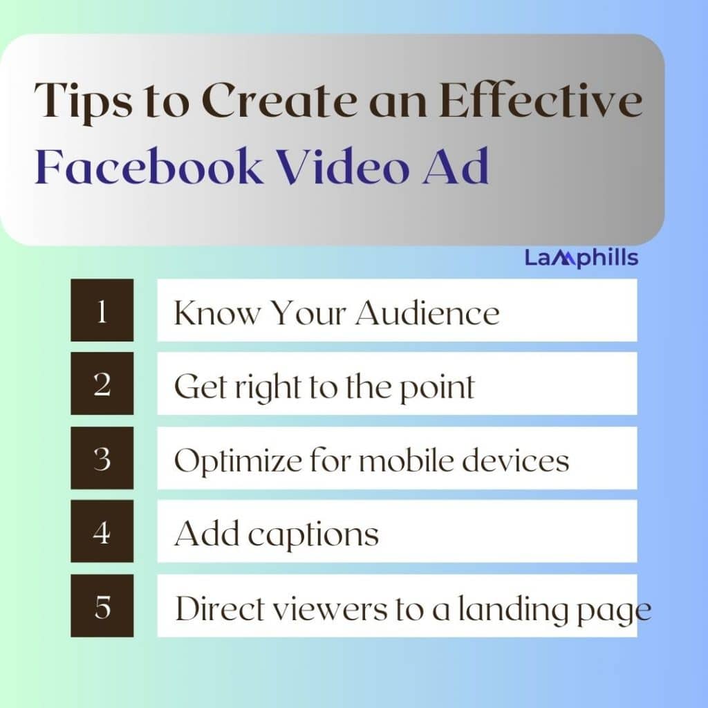 Tips on Creating an Effective Facebook Video Ad